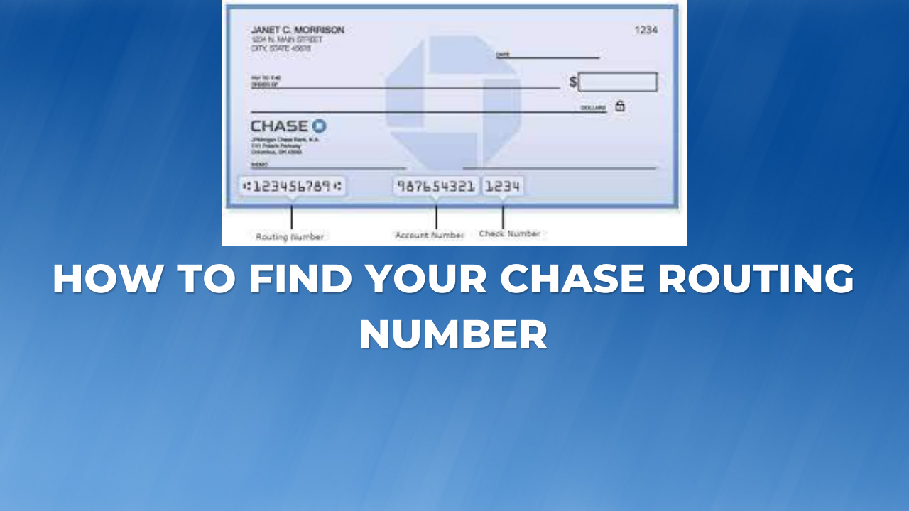 Chase Routing Number